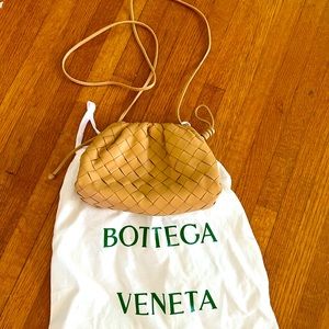 The Pouch clutch in the Mini crossbody size